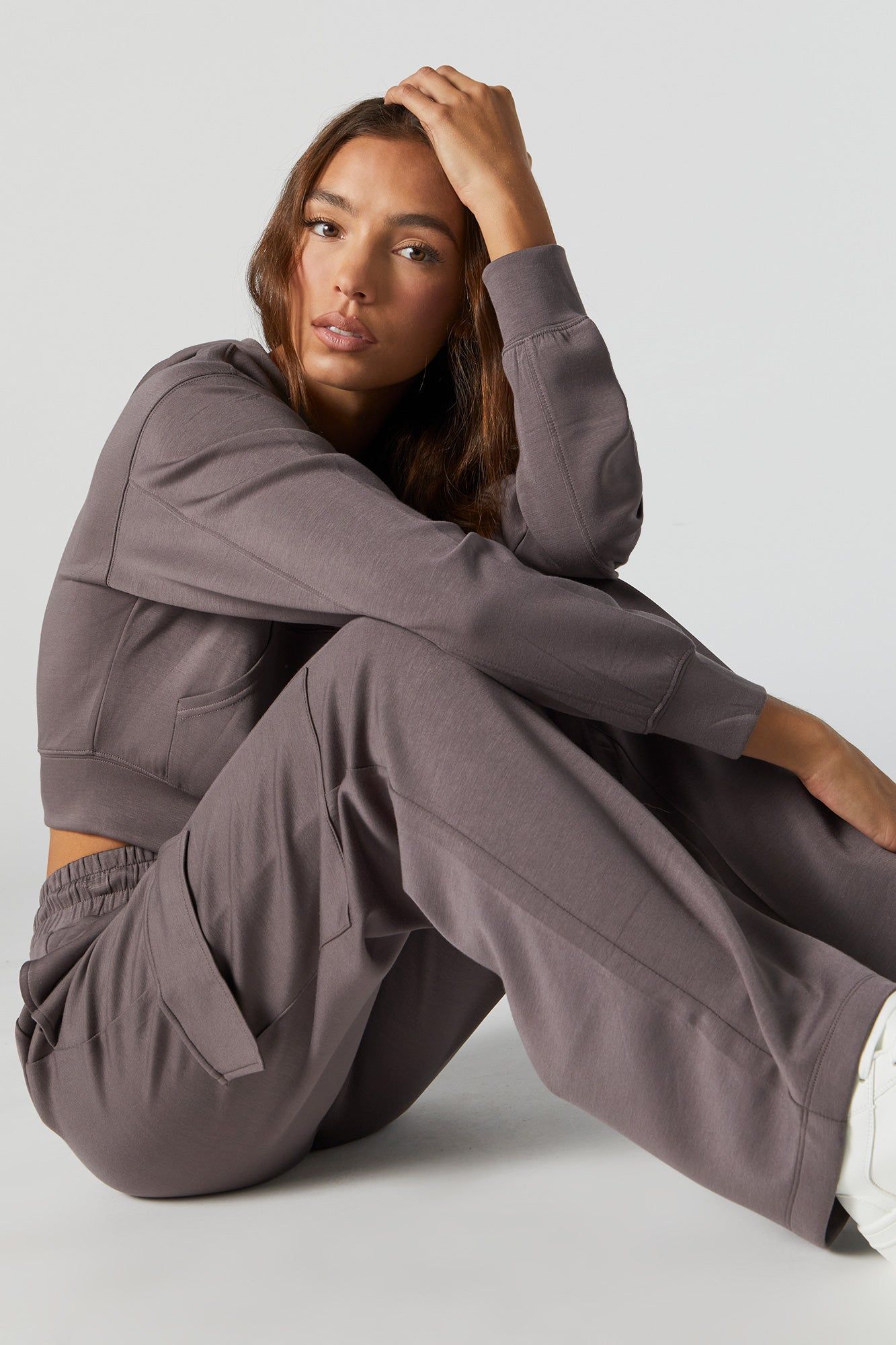 Active Wide Leg Cargo Pant sold by Charlotte Russe