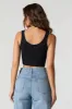 Seamless Ribbed V-Neck Tank with Built-In Bra Cups sold by Charlotte Russe