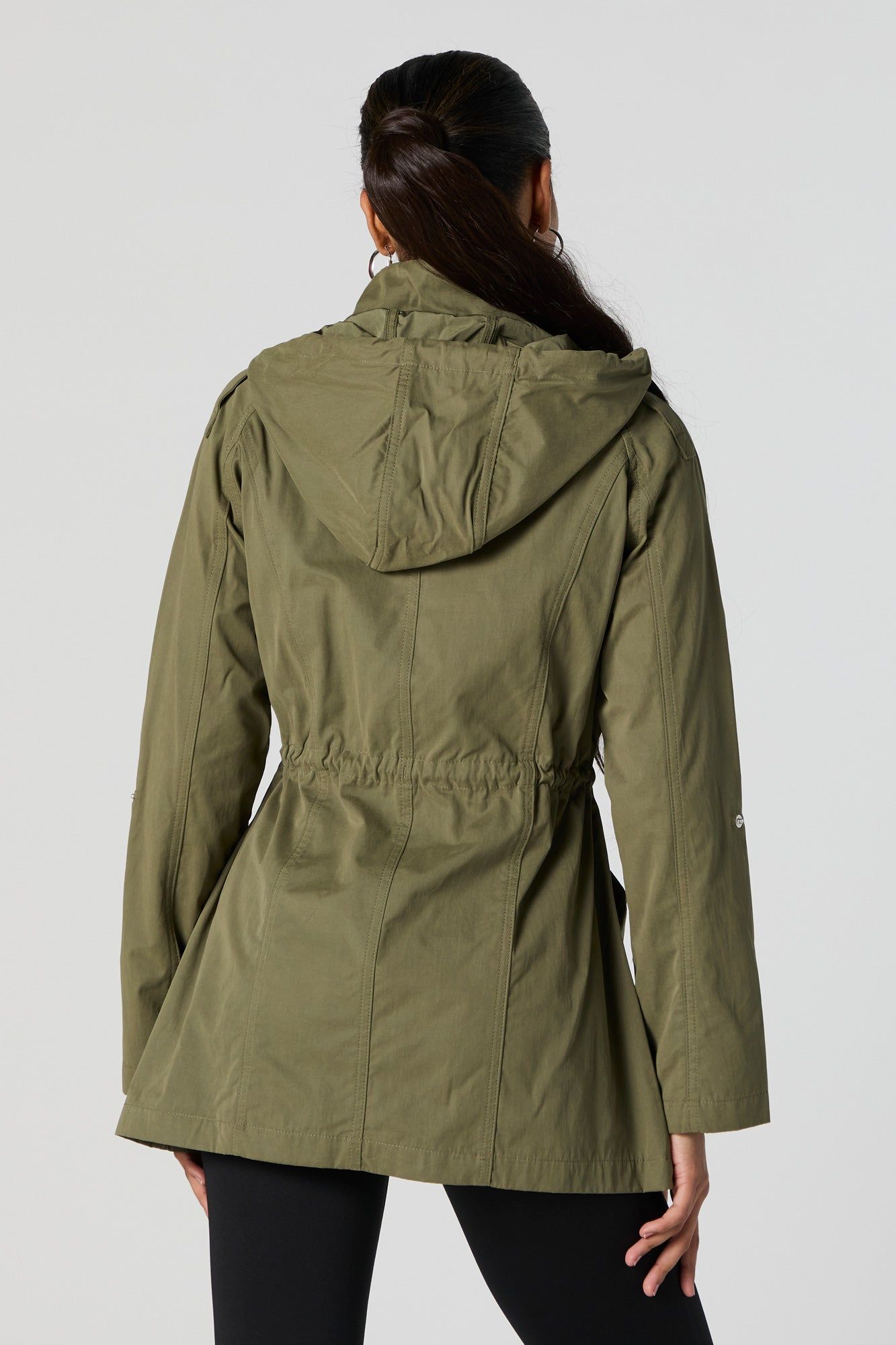 Lightweight Anorak Jacket sold by Charlotte Russe product image thumbnail 2