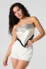 Border Print Satin Multiway Scarf sold by Charlotte Russe