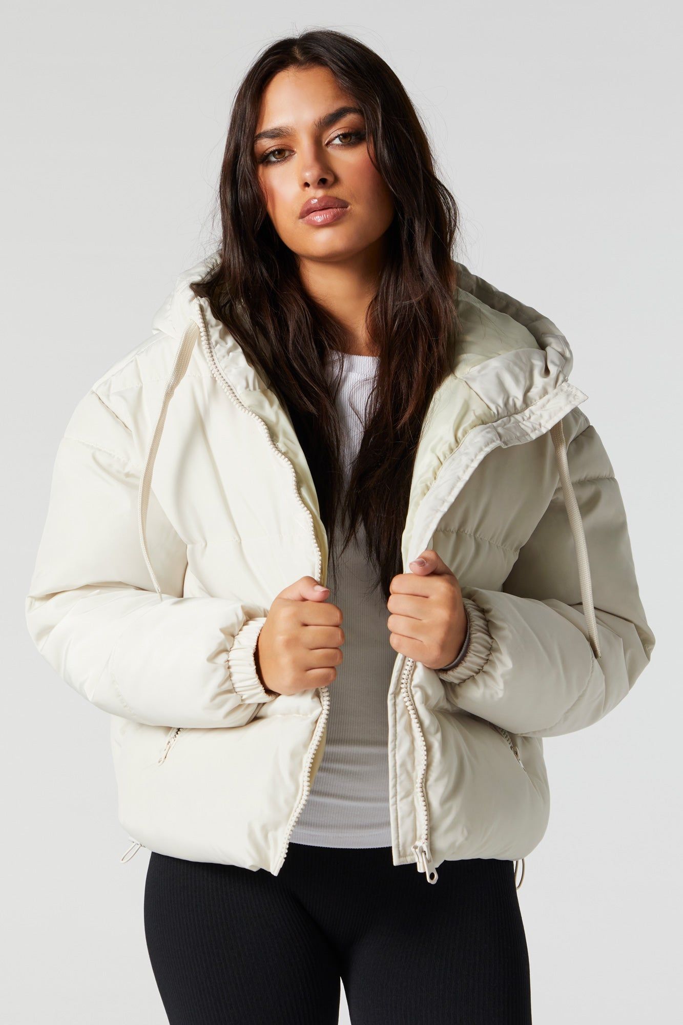 Oversized Puffer Jacket sold by Charlotte Russe product image thumbnail 14