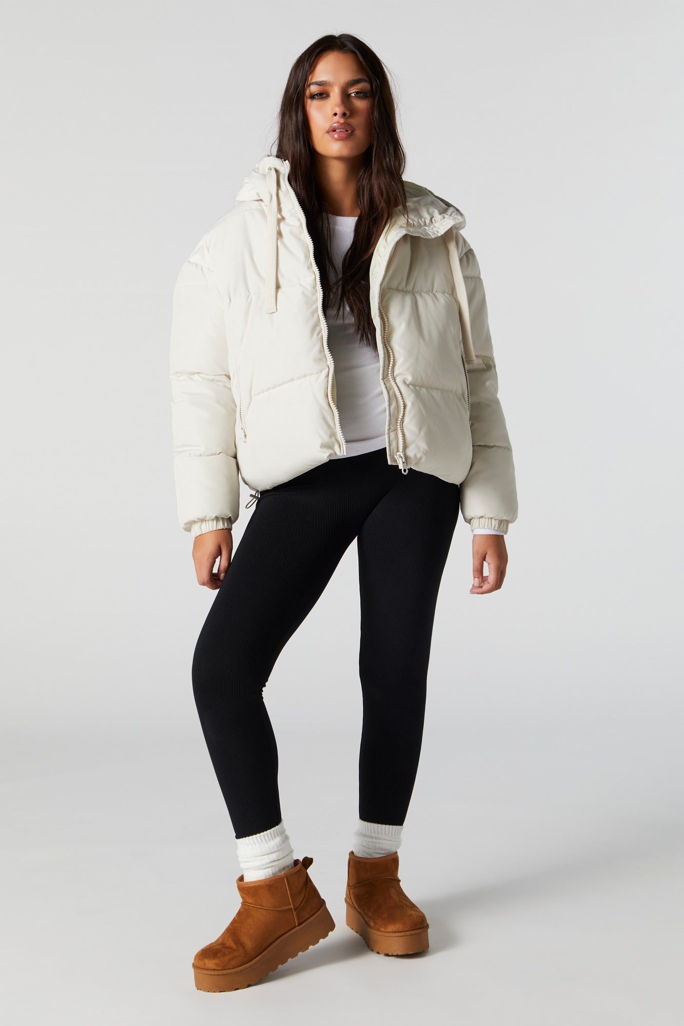 Oversized Puffer Jacket sold by Charlotte Russe product image thumbnail 16