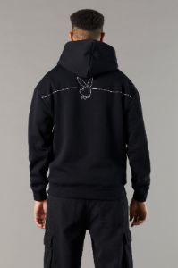 Playboy Graphic Fleece Hoodie sold by Charlotte Russe