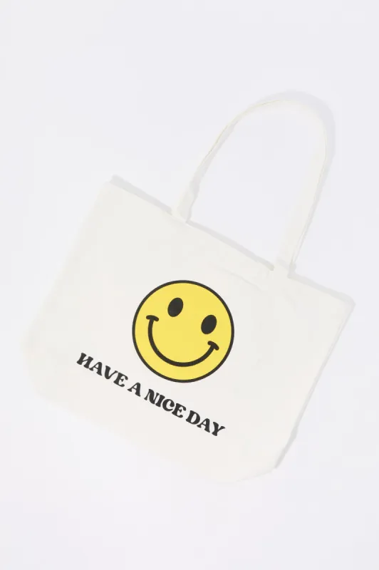 Have A Nice Day Graphic Tote Bag sold by Charlotte Russe