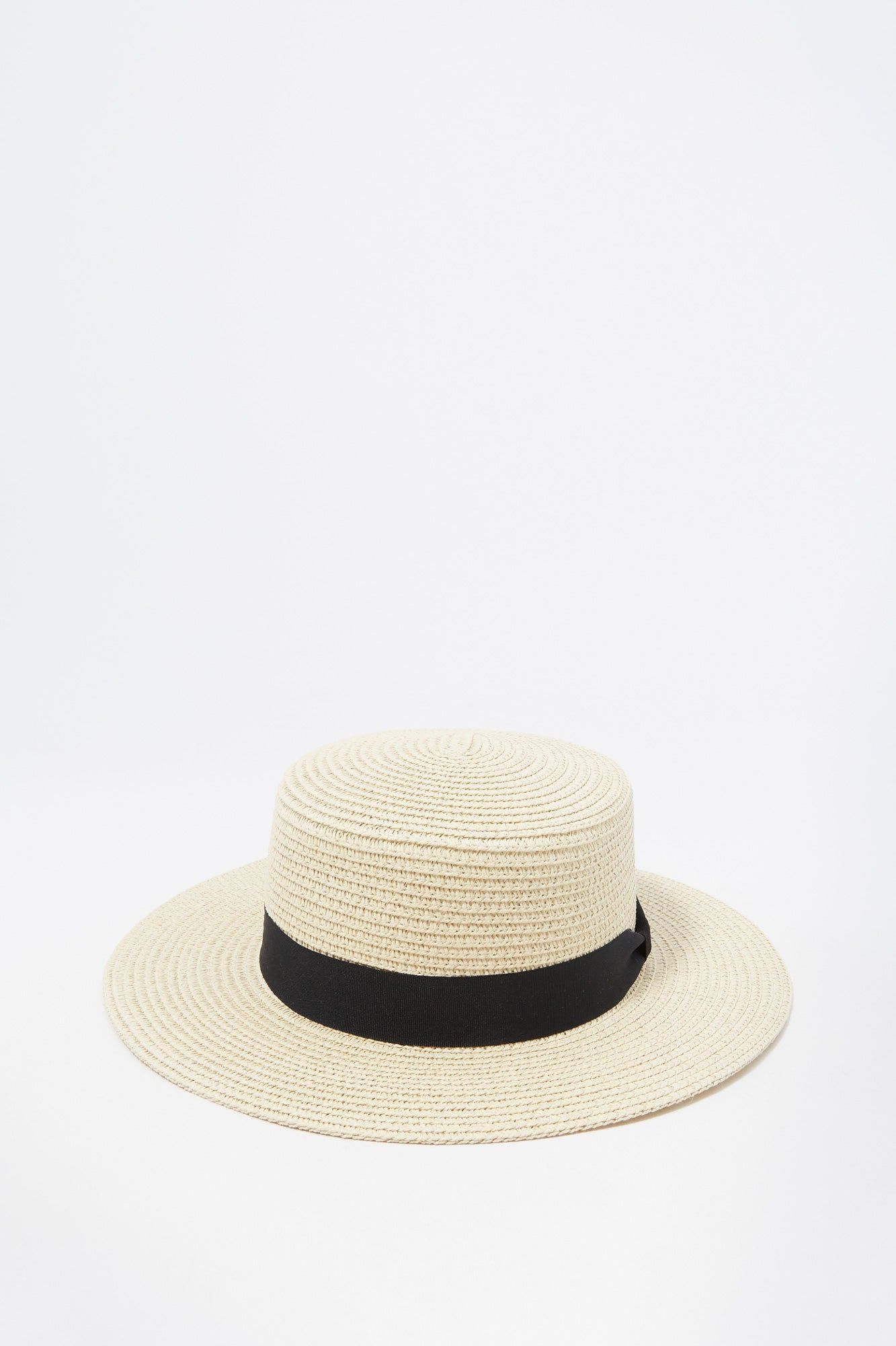 Straw Boater Hat sold by Charlotte Russe product image thumbnail 6