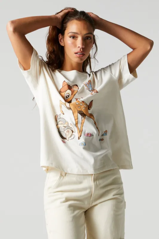Bambi Graphic Boyfriend T-Shirt sold by Charlotte Russe