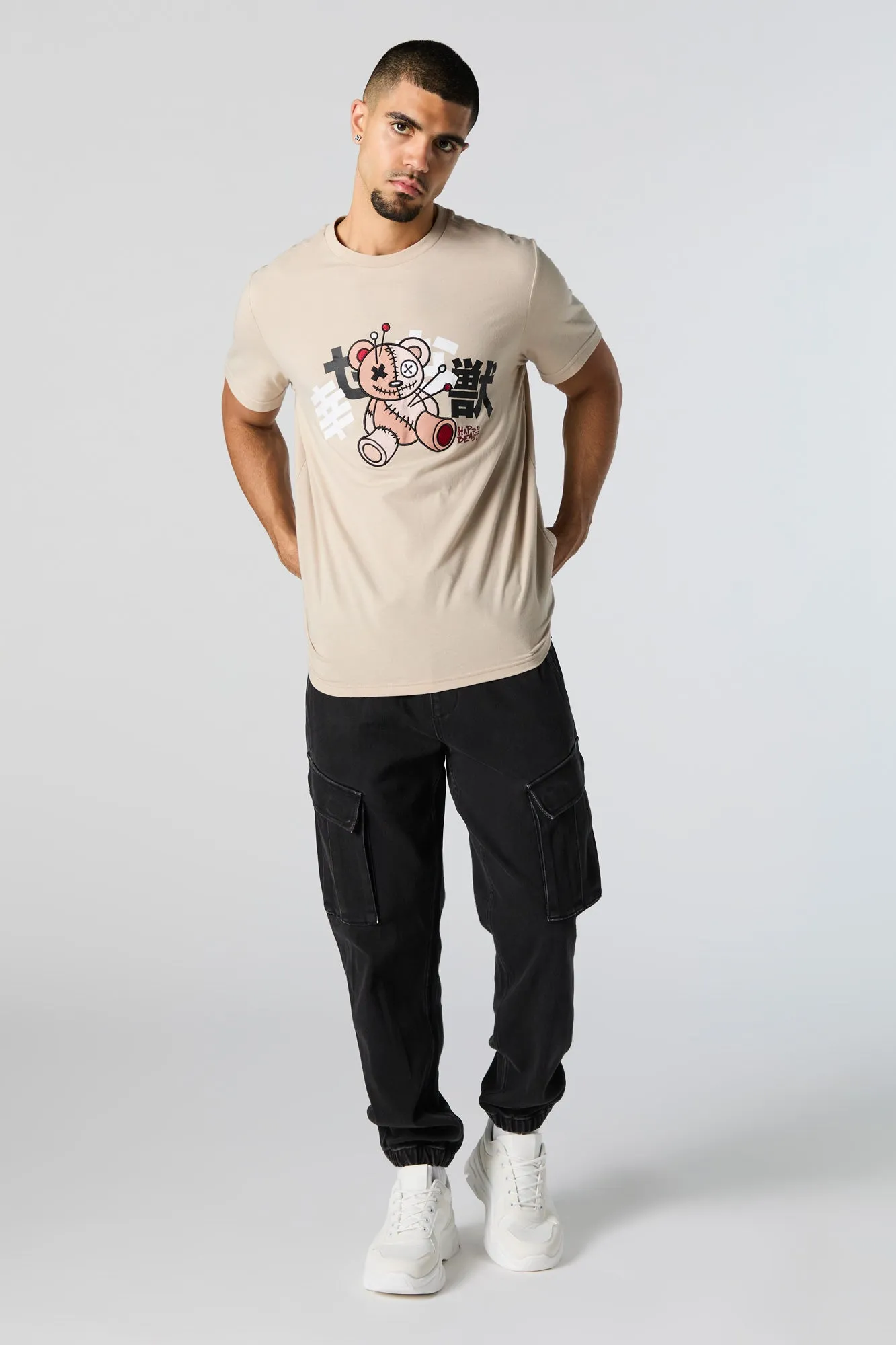 Denim Cargo Jogger sold by Charlotte Russe product image thumbnail 5