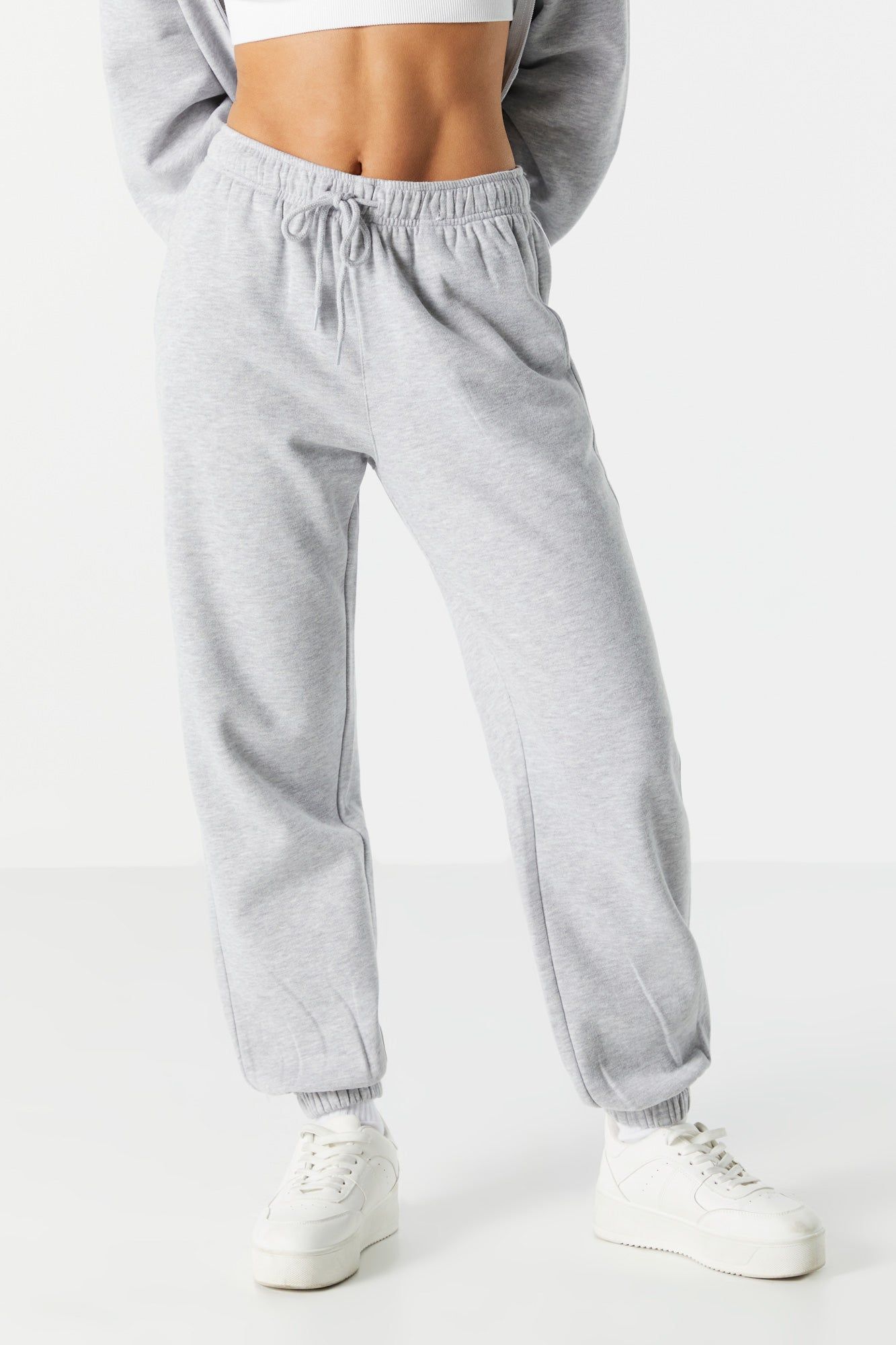 Fleece Everyday Jogger sold by Charlotte Russe product image thumbnail 2