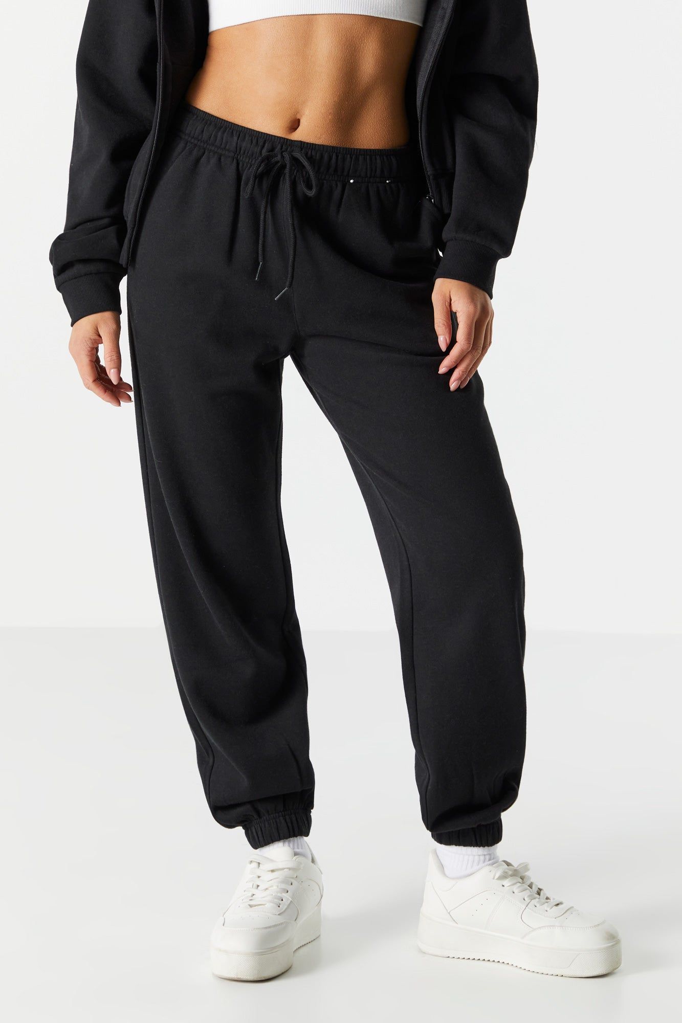 Fleece Everyday Jogger sold by Charlotte Russe product image thumbnail 5