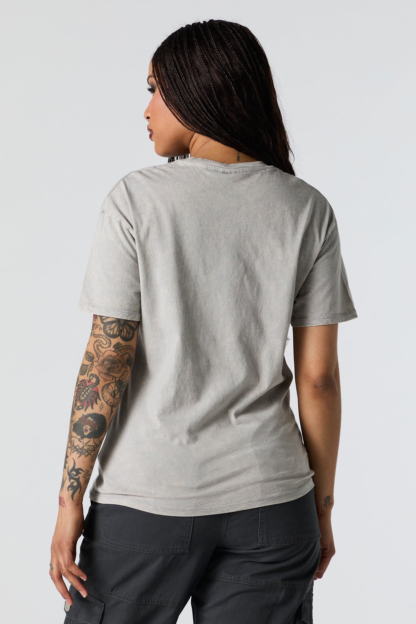 Nashville Washed Boyfriend T-Shirt sold by Charlotte Russe product image thumbnail 4