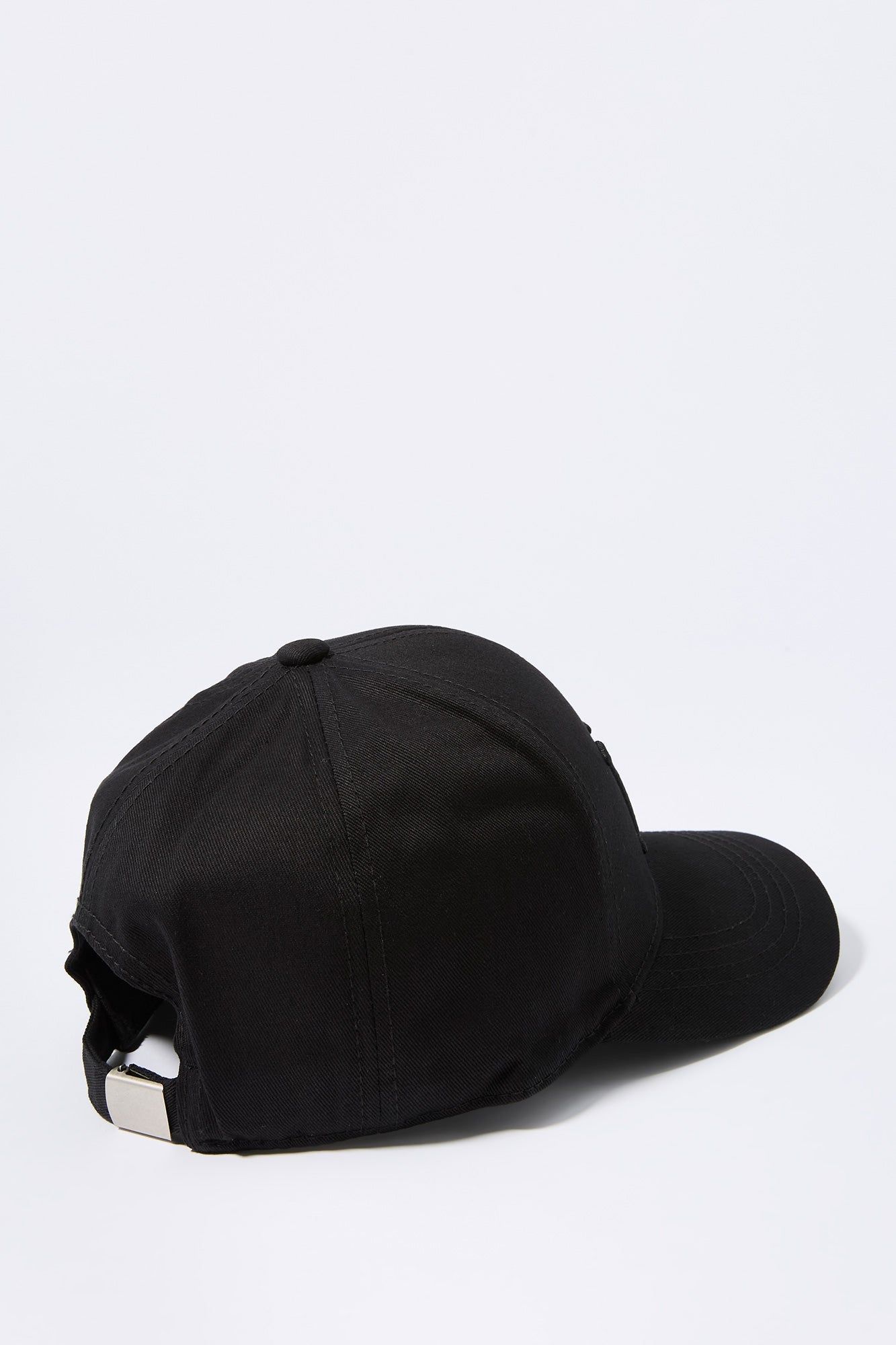 Black NY Embroidered Baseball Hat sold by Charlotte Russe product image thumbnail 3