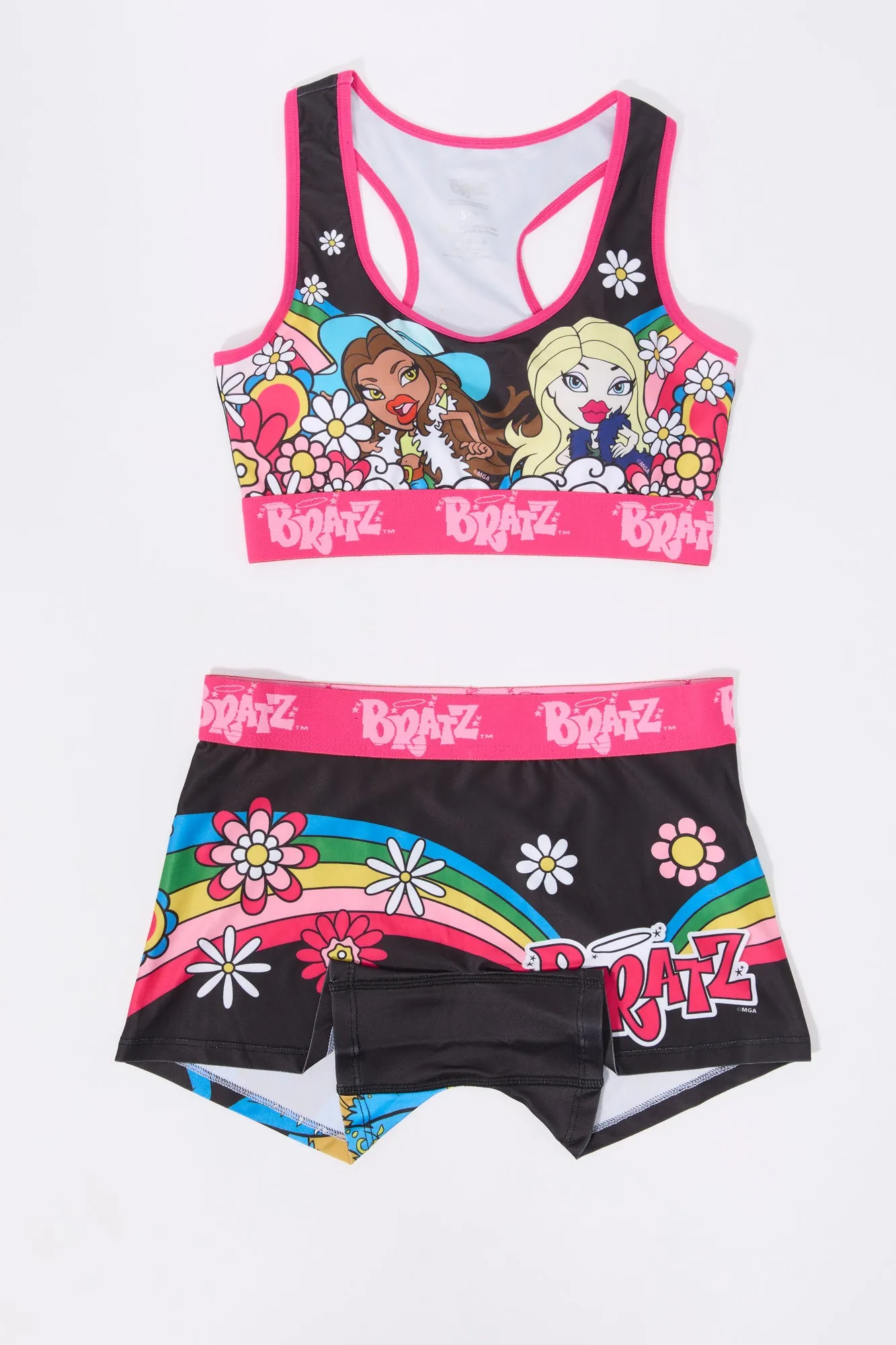 Bratz Bra and Short 2 Piece Pajama Set sold by Charlotte Russe product image thumbnail 4