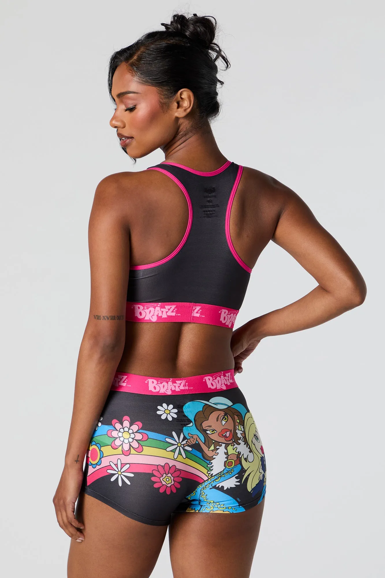 Bratz Bra and Short 2 Piece Pajama Set sold by Charlotte Russe product image thumbnail 3