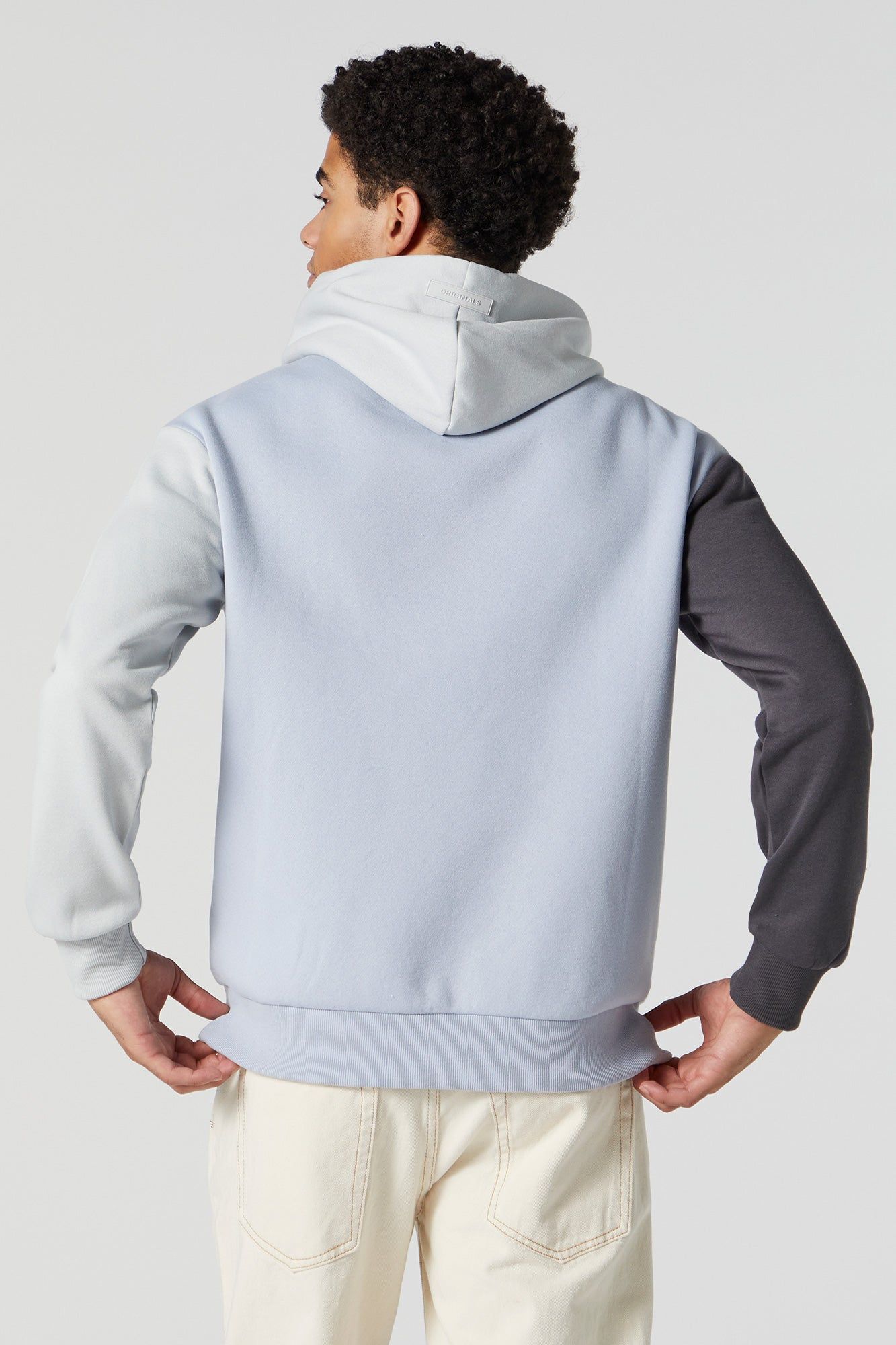 Fleece Originals Graphic Colourblock Hoodie sold by Charlotte Russe product image thumbnail 2