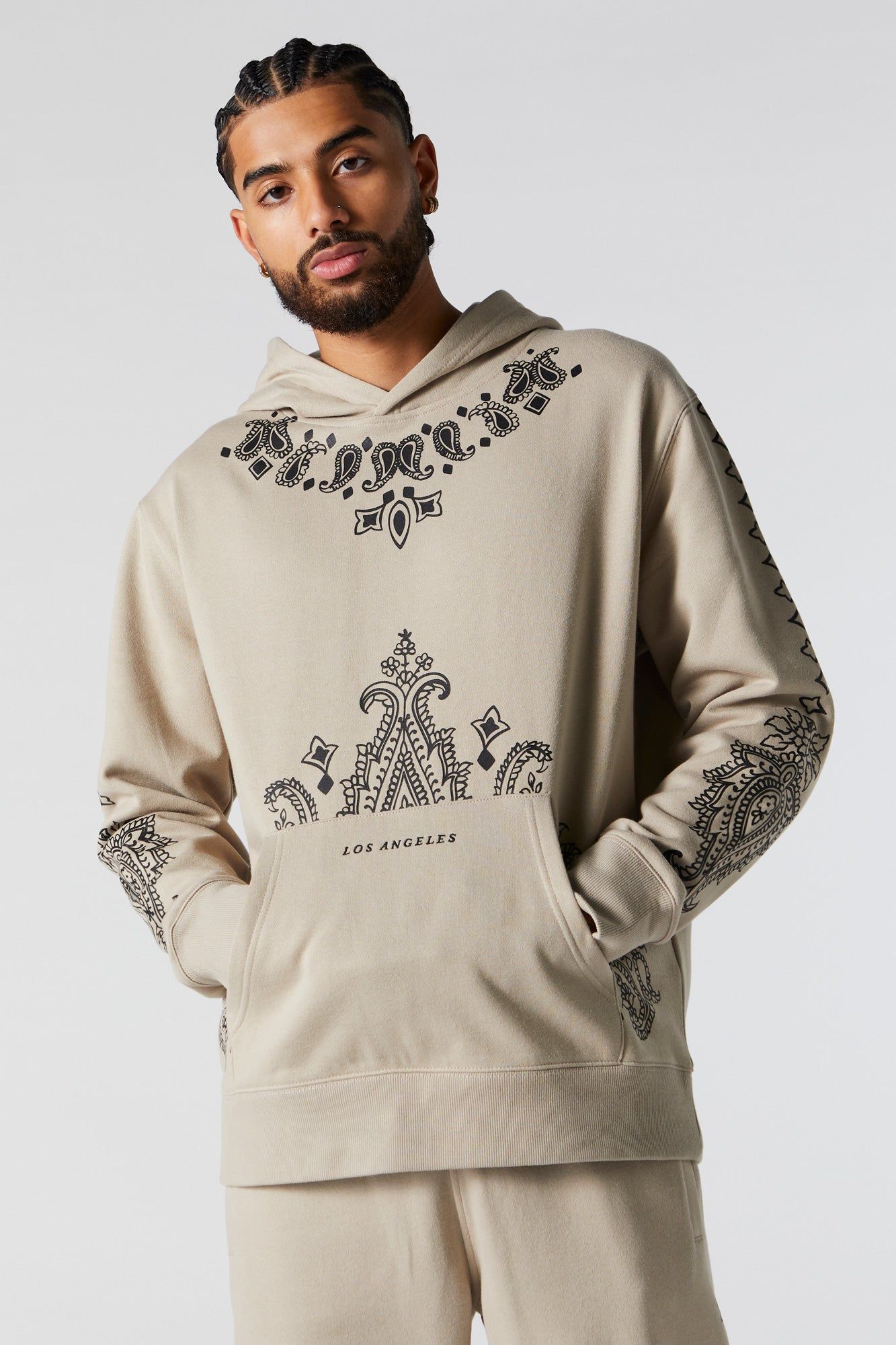 Graphic Fleece Hoodie sold by Charlotte Russe