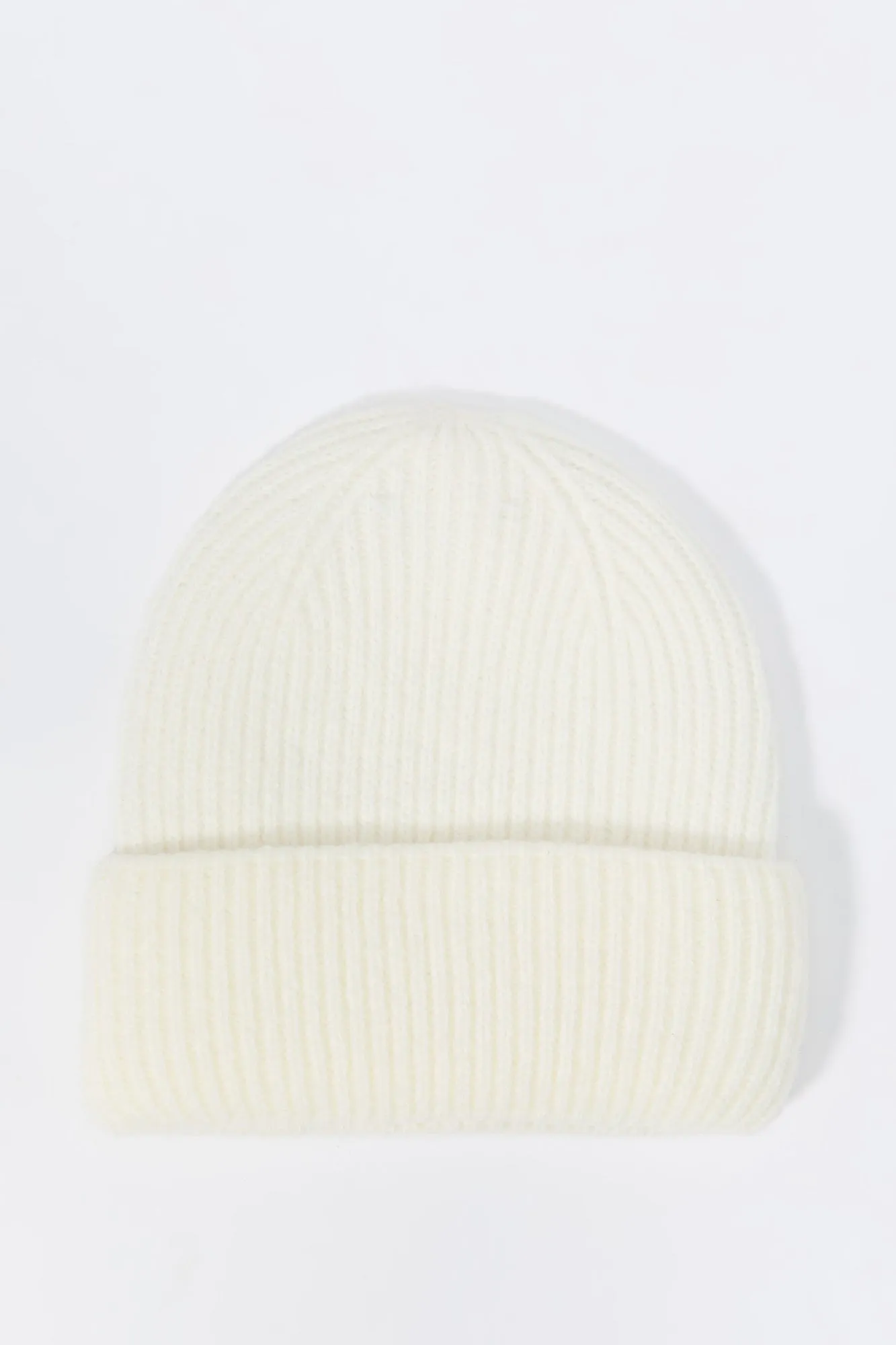 Ribbed Knit Beanie sold by Charlotte Russe product image thumbnail 4
