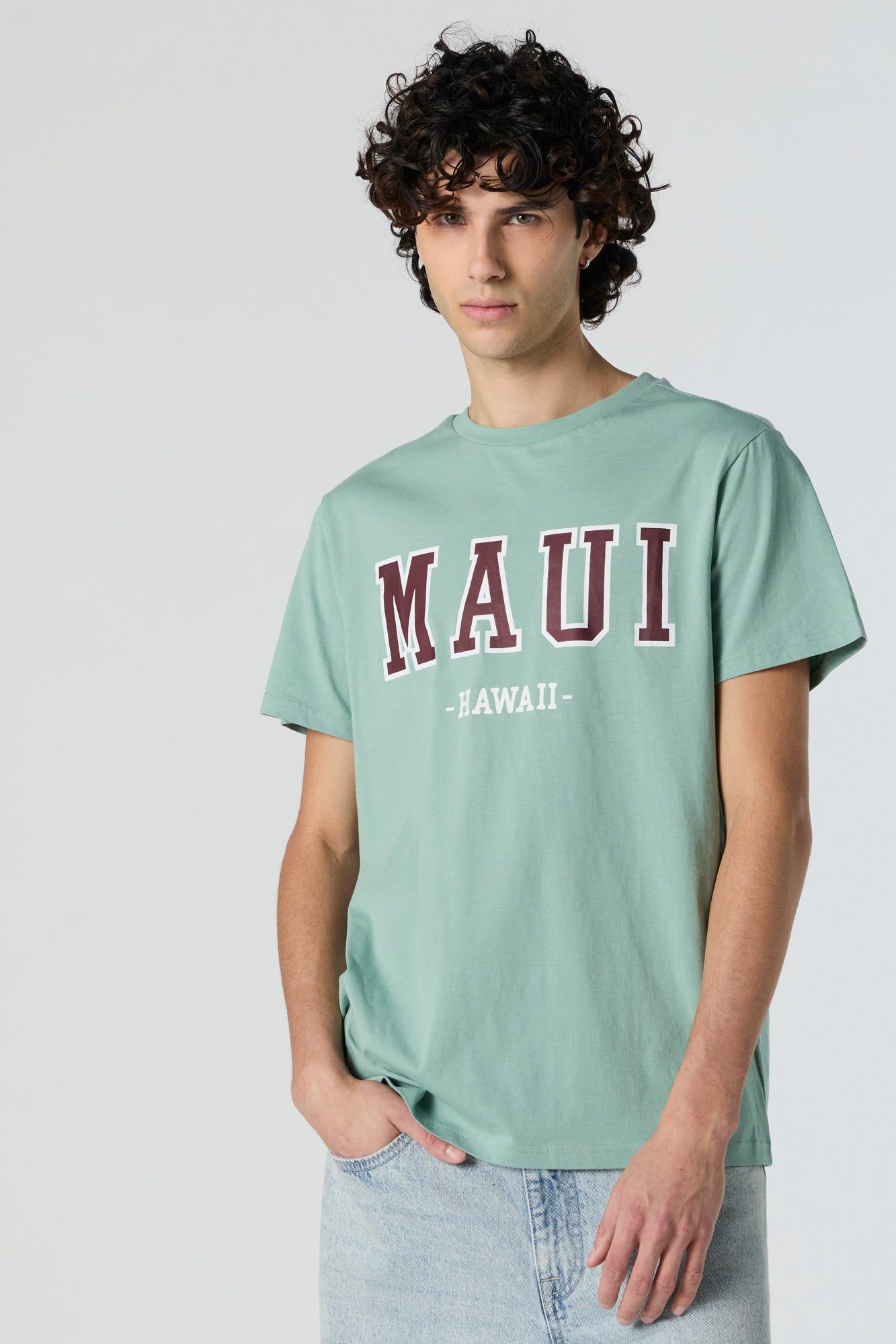 Maui Graphic T-Shirt sold by Charlotte Russe product image thumbnail 2