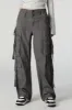 Washed Multi Pocket D-Ring Cargo Pant sold by Charlotte Russe
