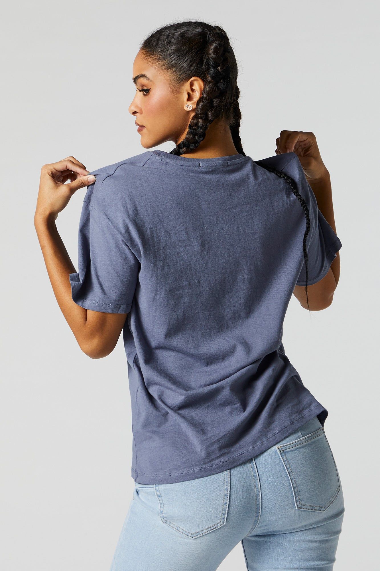 Mystical Soul Graphic Boyfriend T-Shirt sold by Charlotte Russe product image thumbnail 4