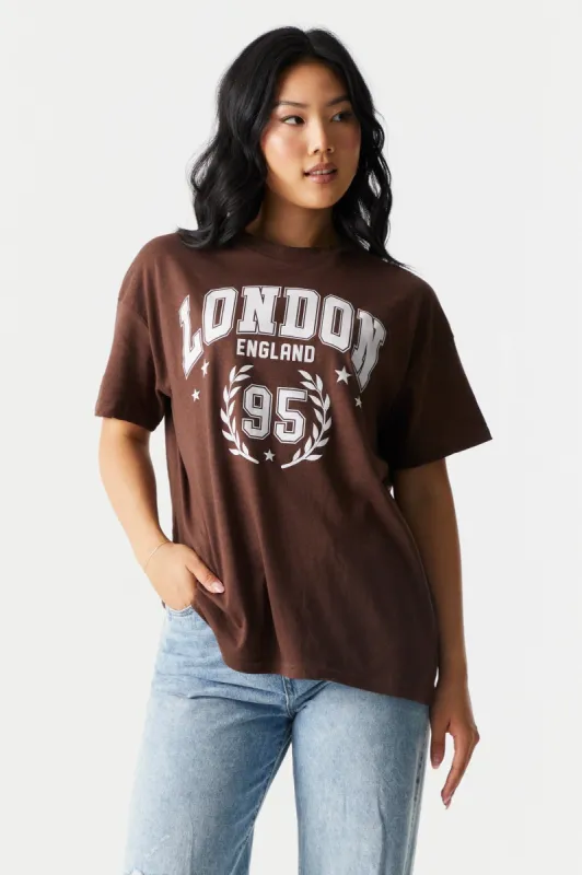 London Graphic Boyfriend T-Shirt sold by Charlotte Russe