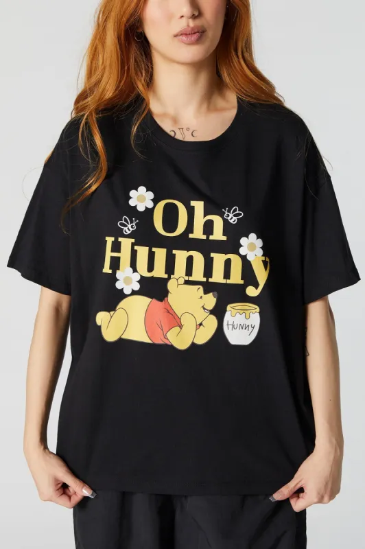 Oh Hunny Graphic Boyfriend T-Shirt sold by Charlotte Russe