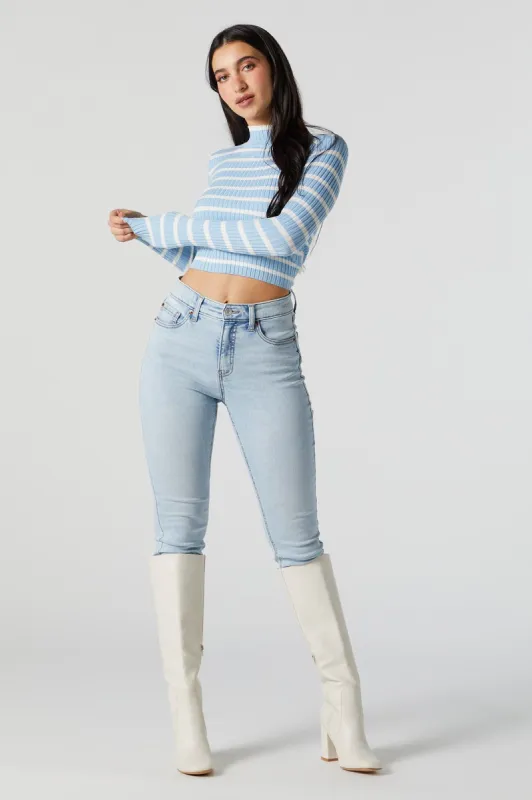 Miami High Rise Light Wash Jean sold by Charlotte Russe