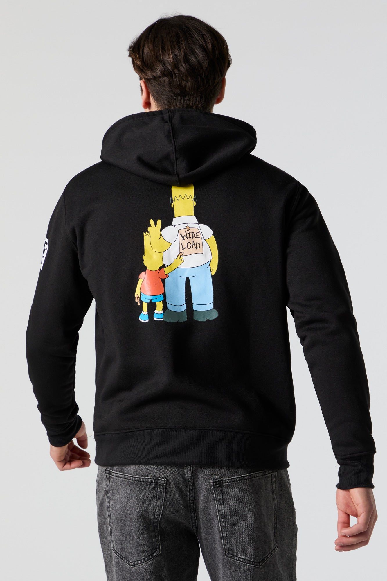 The Simpsons Graphic Fleece Hoodie sold by Charlotte Russe product image thumbnail 2