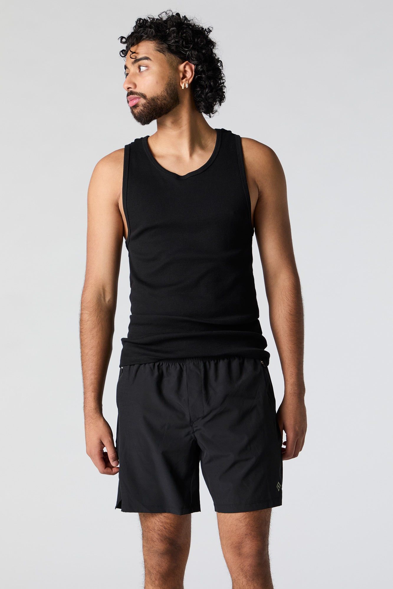 Active 4-Way-Stretch Short sold by Charlotte Russe product image thumbnail 4