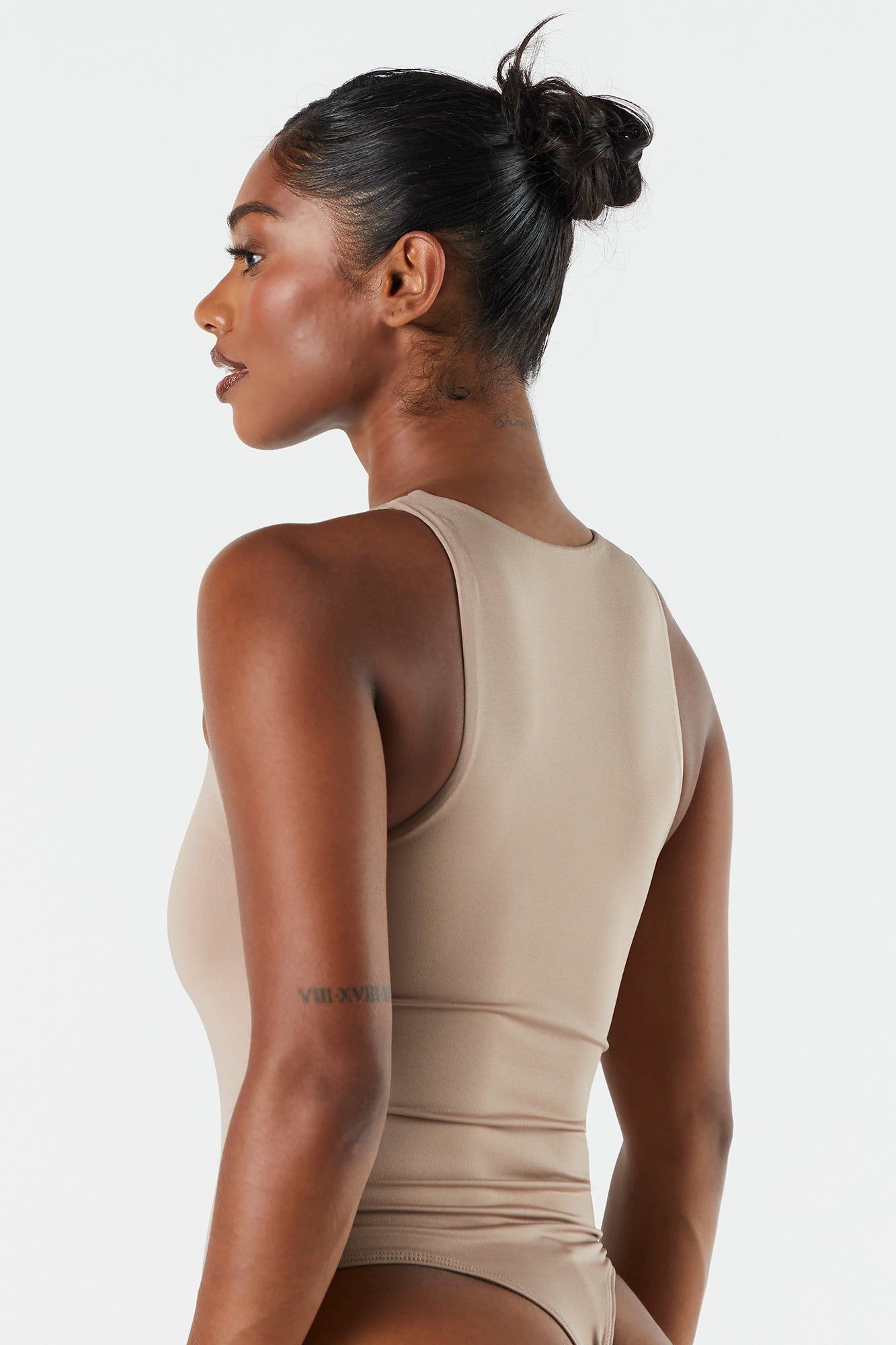 Contour High Neck Sleeveless Bodysuit sold by Charlotte Russe product image thumbnail 25