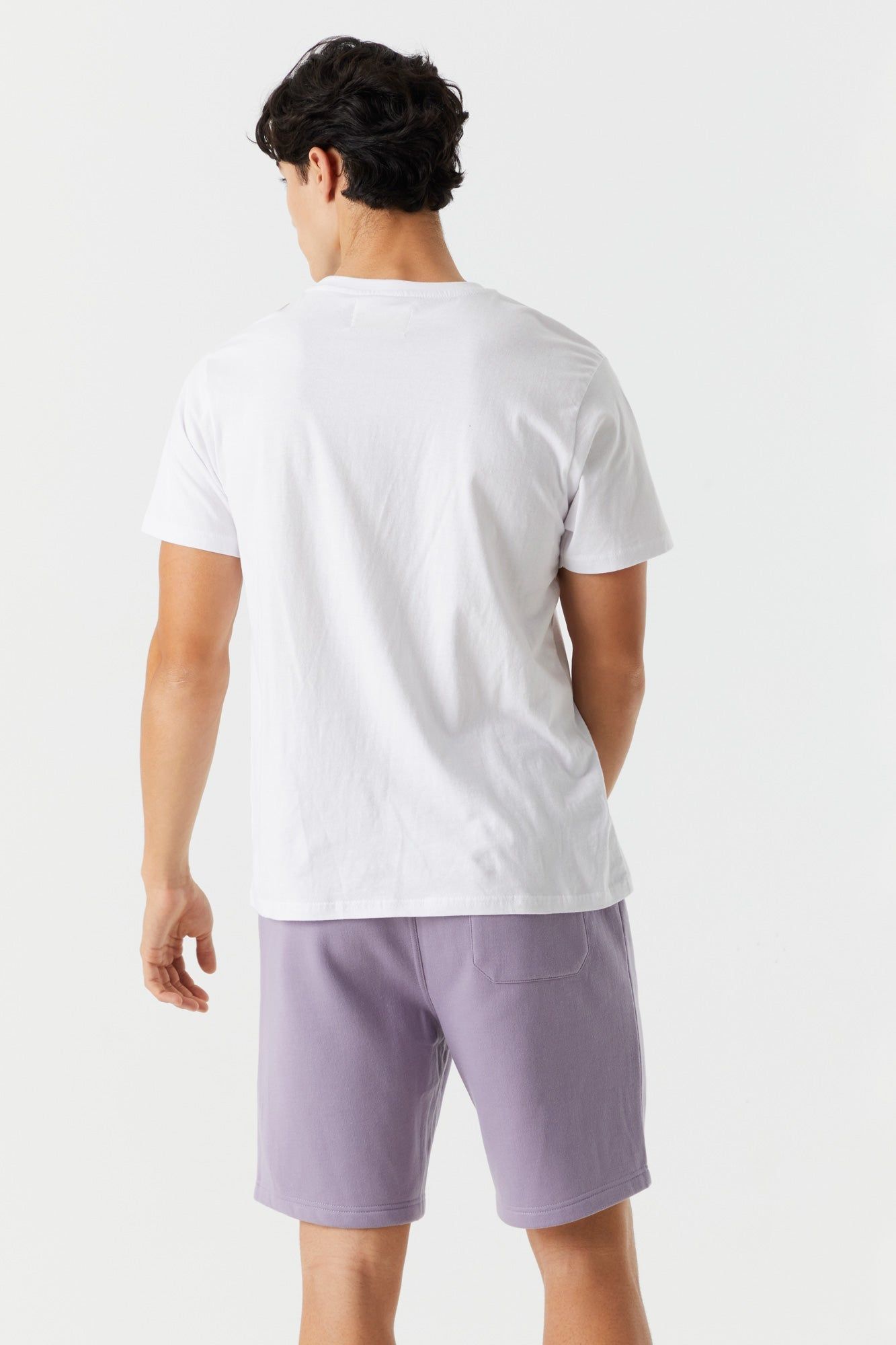 Colored Basic Everyday Fleece Short sold by Charlotte Russe product image thumbnail 2