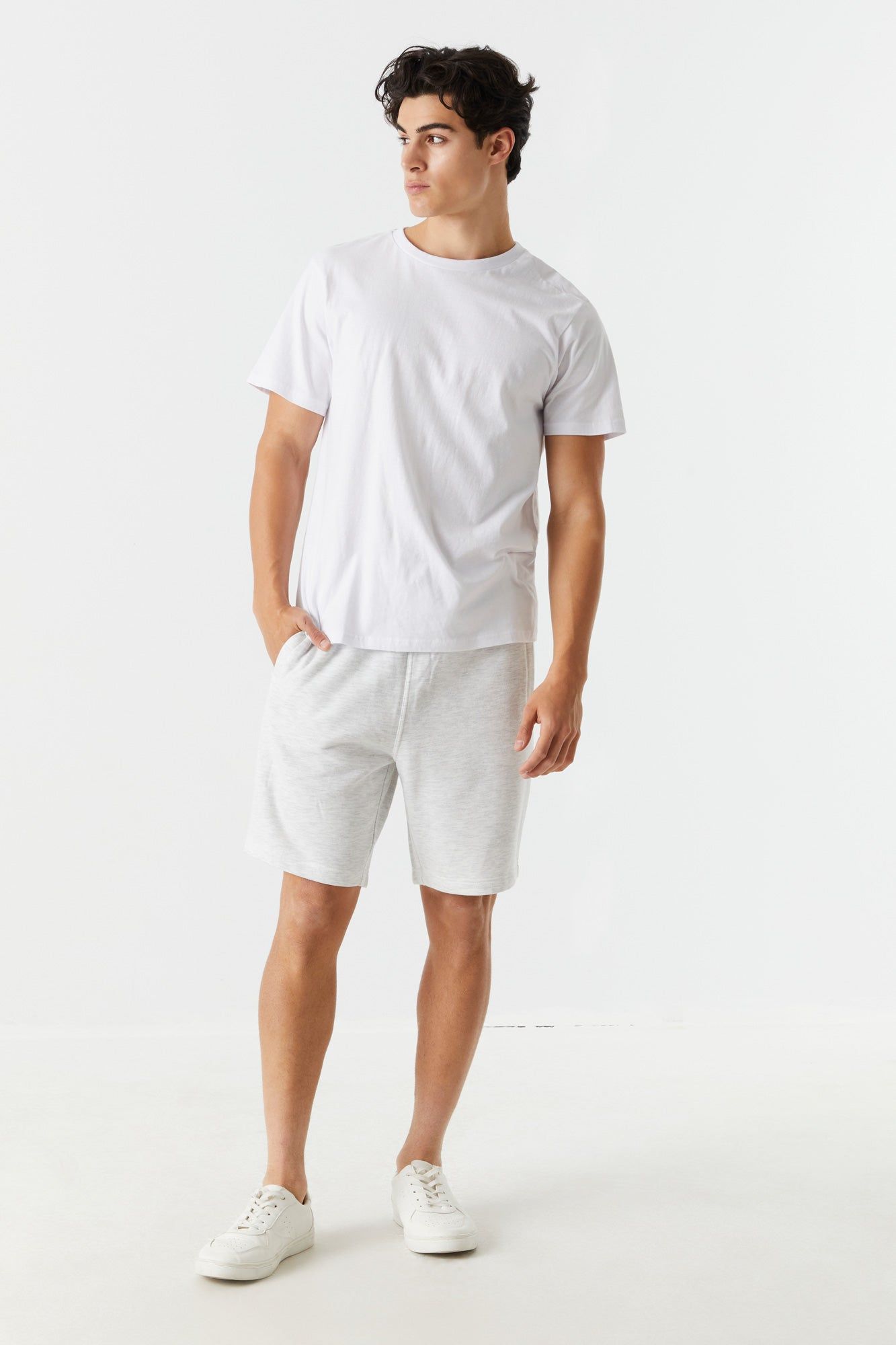 Colored Basic Everyday Fleece Short sold by Charlotte Russe product image thumbnail 6