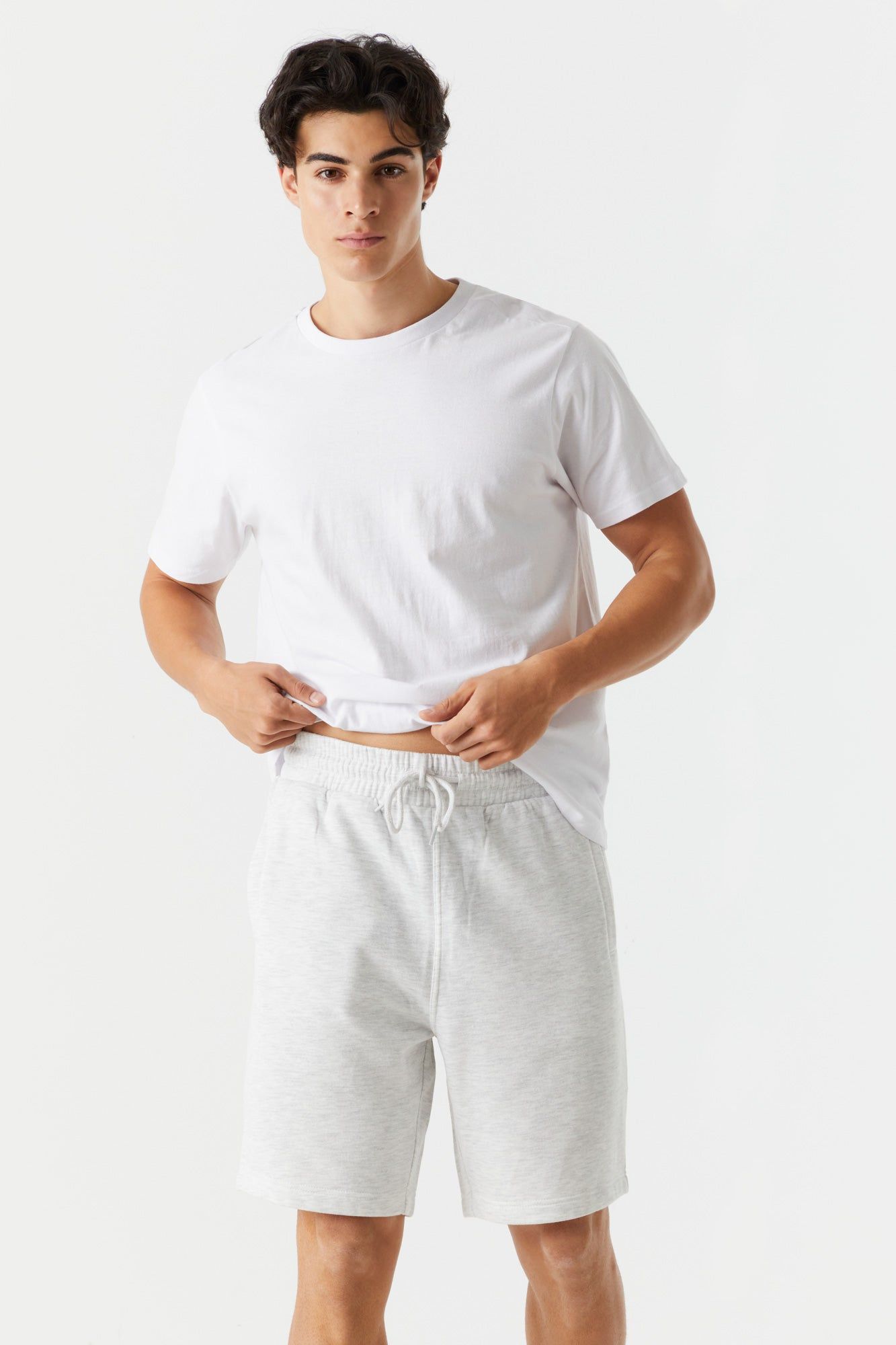 Colored Basic Everyday Fleece Short sold by Charlotte Russe product image thumbnail 4