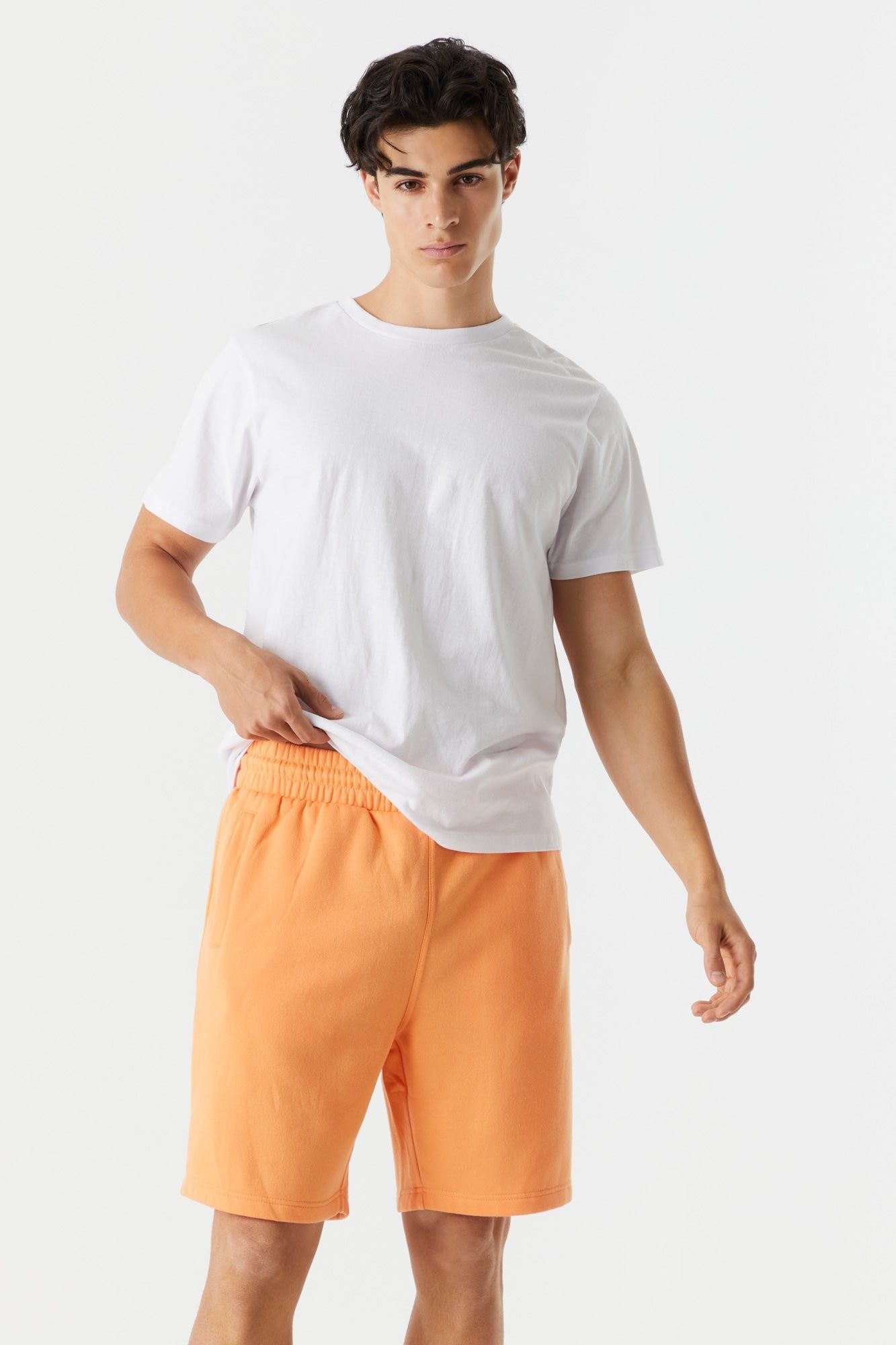 Colored Basic Everyday Fleece Short sold by Charlotte Russe product image thumbnail 10