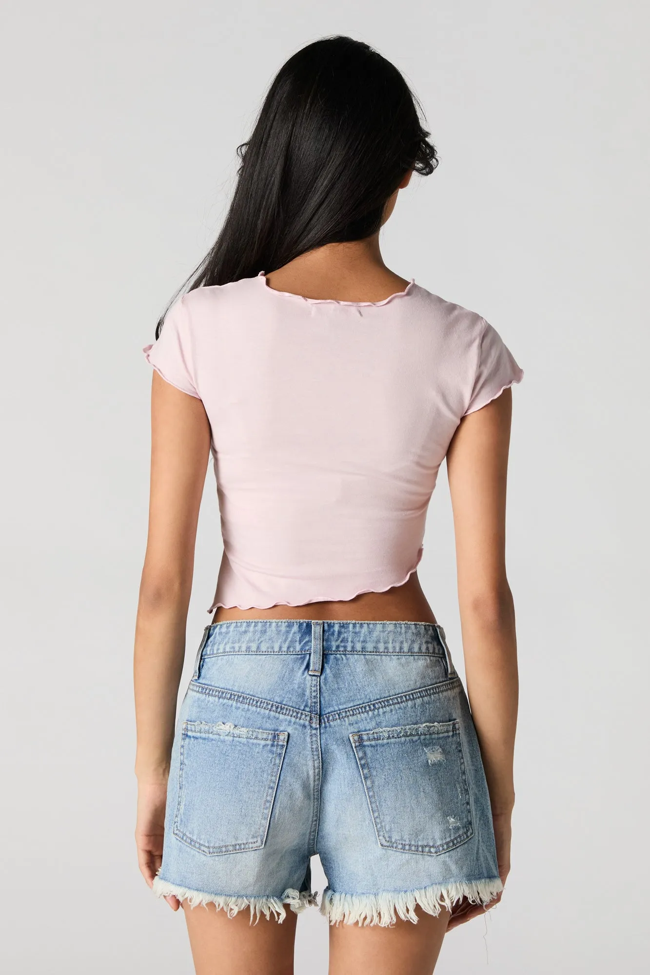 Rodeo Graphic Cropped T-Shirt sold by Charlotte Russe product image thumbnail 4