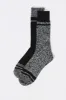 Salt and Pepper Cabin Crew Socks (2 Pack) sold by Charlotte Russe