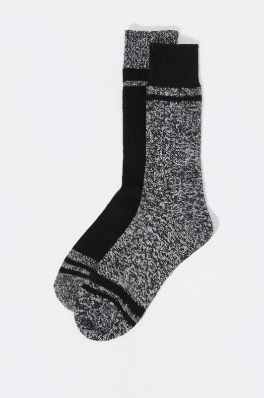 Salt and Pepper Cabin Crew Socks (2 Pack) sold by Charlotte Russe