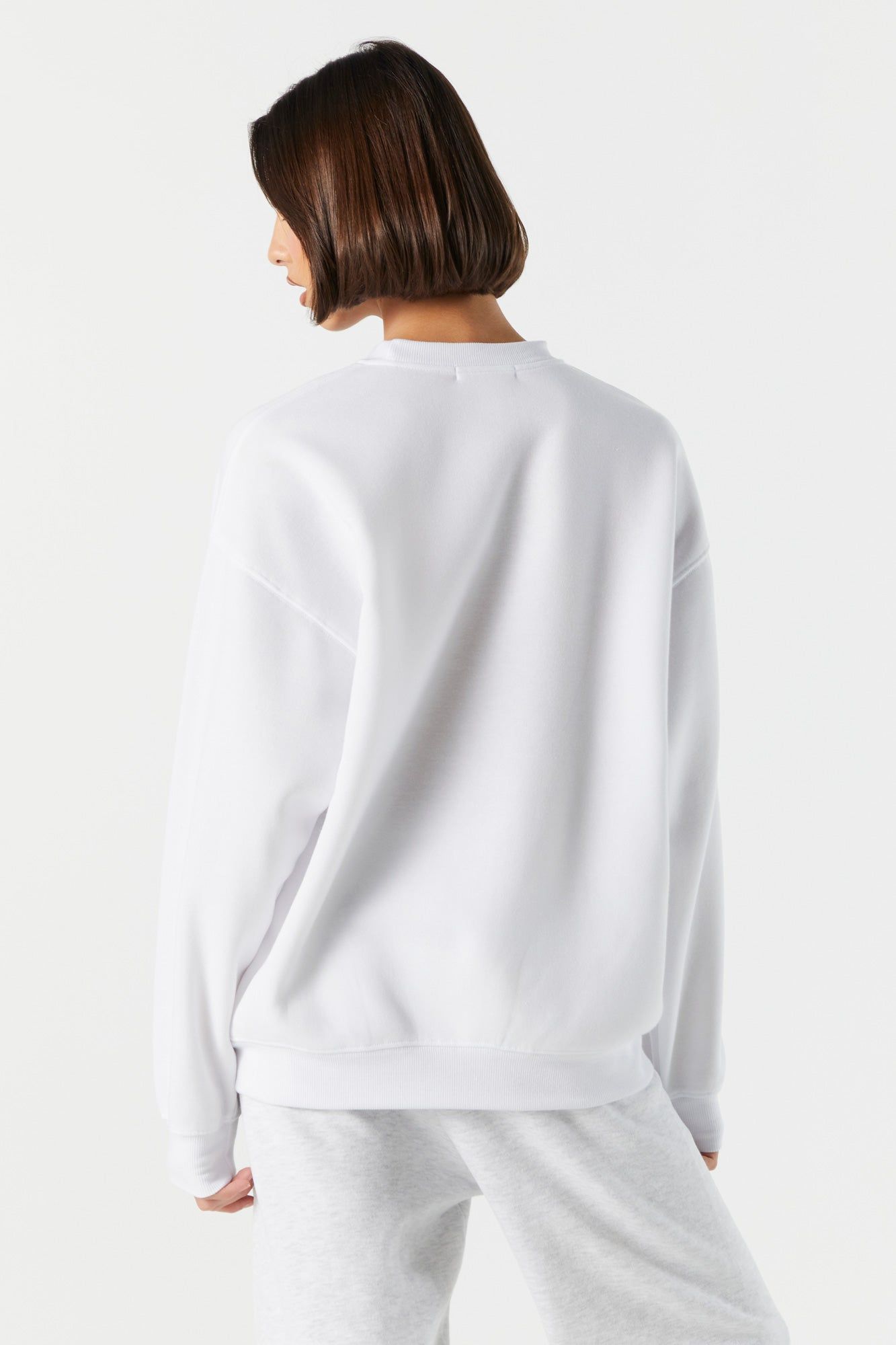 Los Angeles Graphic Fleece Sweatshirt sold by Charlotte Russe product image thumbnail 2