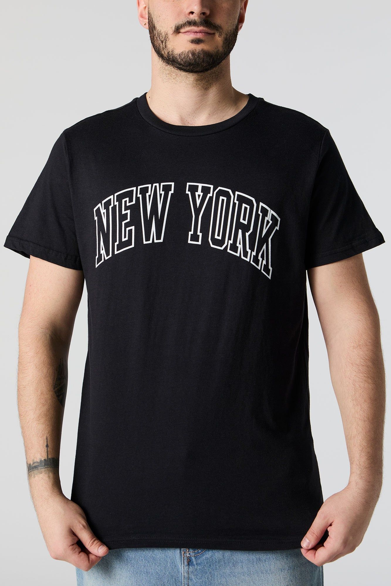New York Graphic T-Shirt sold by Charlotte Russe product image thumbnail 5