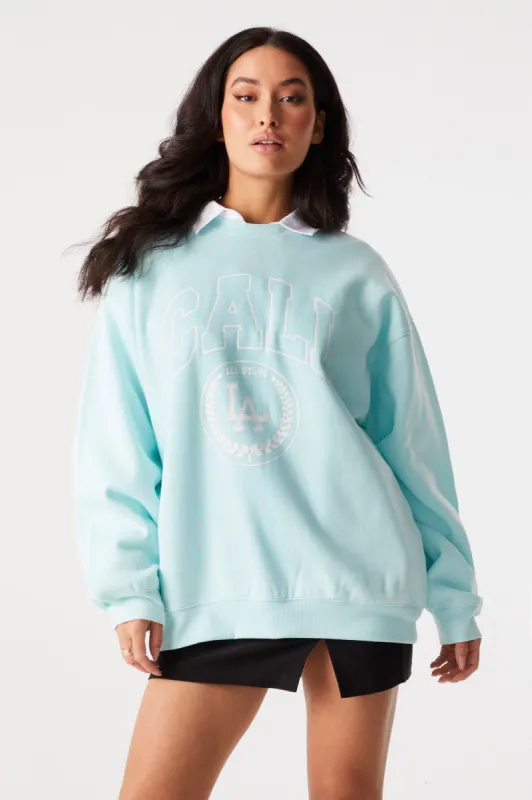 Cali Graphic Sweatshirt sold by Charlotte Russe