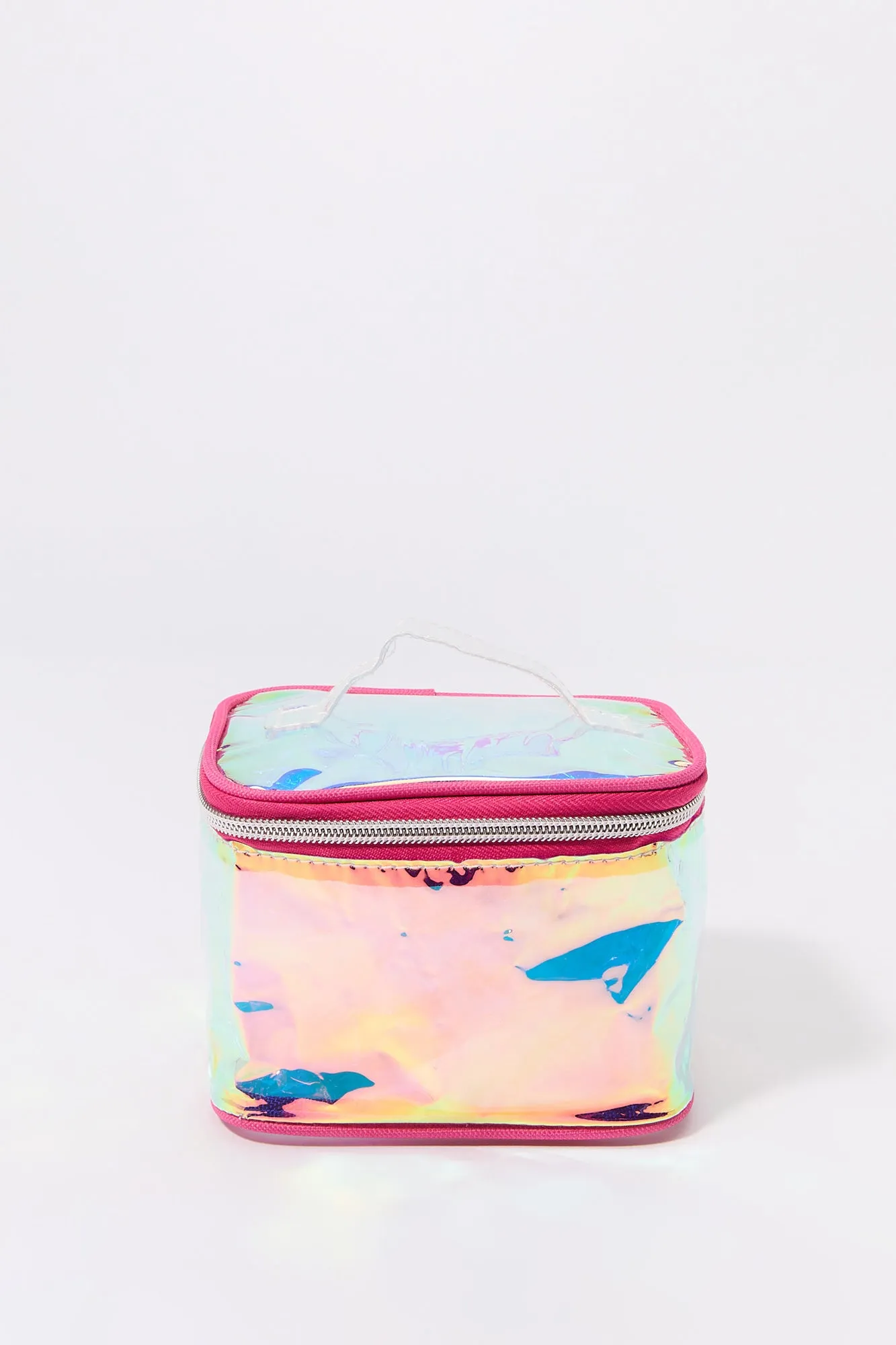 Iridescent Makeup Bag sold by Charlotte Russe