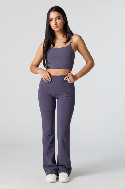 Active High Rise Flare Pant sold by Charlotte Russe