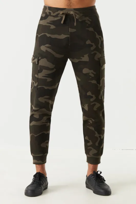 Basic Camo Print Cargo Jogger sold by Charlotte Russe