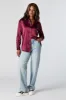 Satin Button-Up Top sold by Charlotte Russe