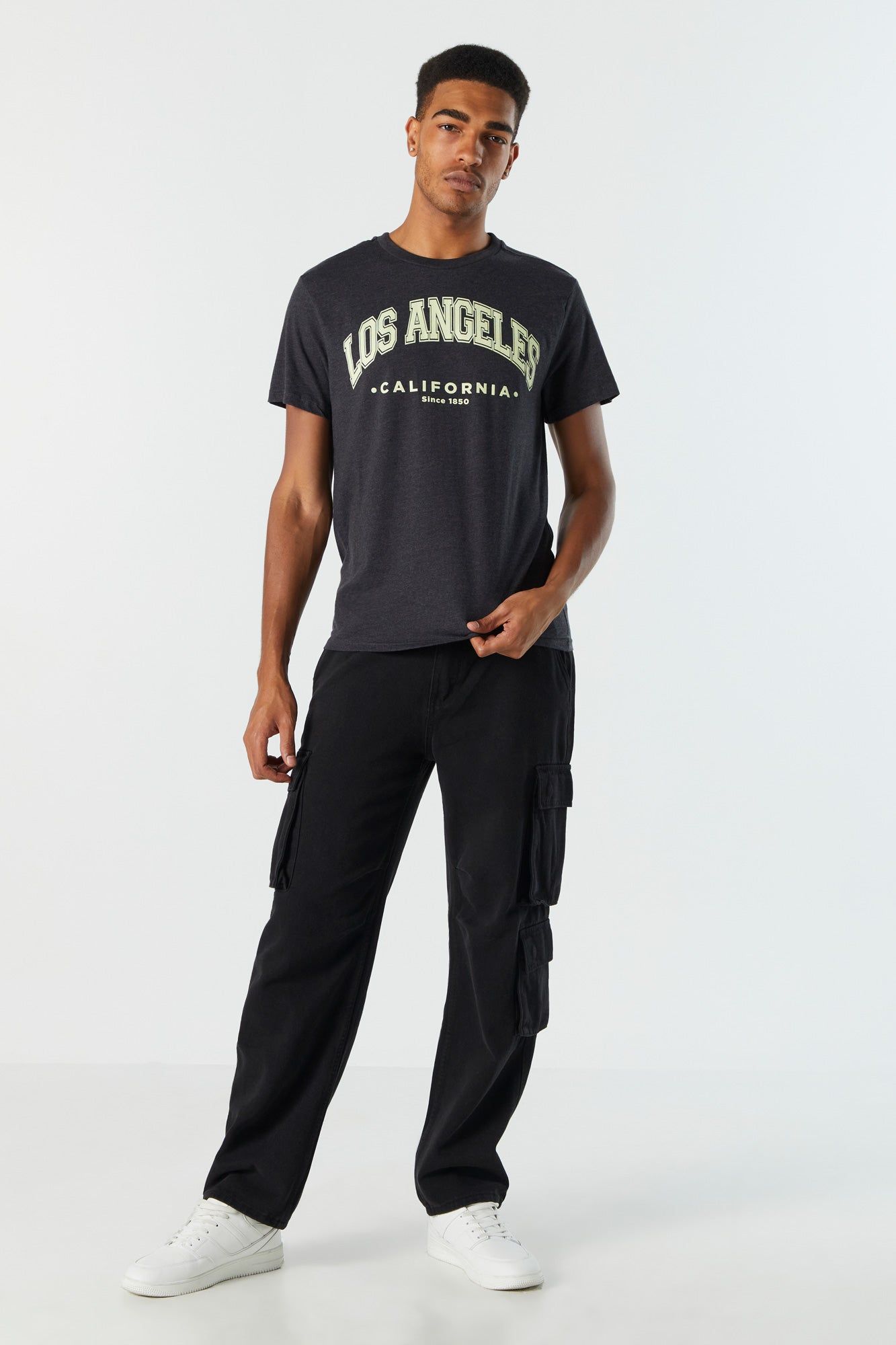 Los Angeles Graphic T-Shirt sold by Charlotte Russe product image thumbnail 4