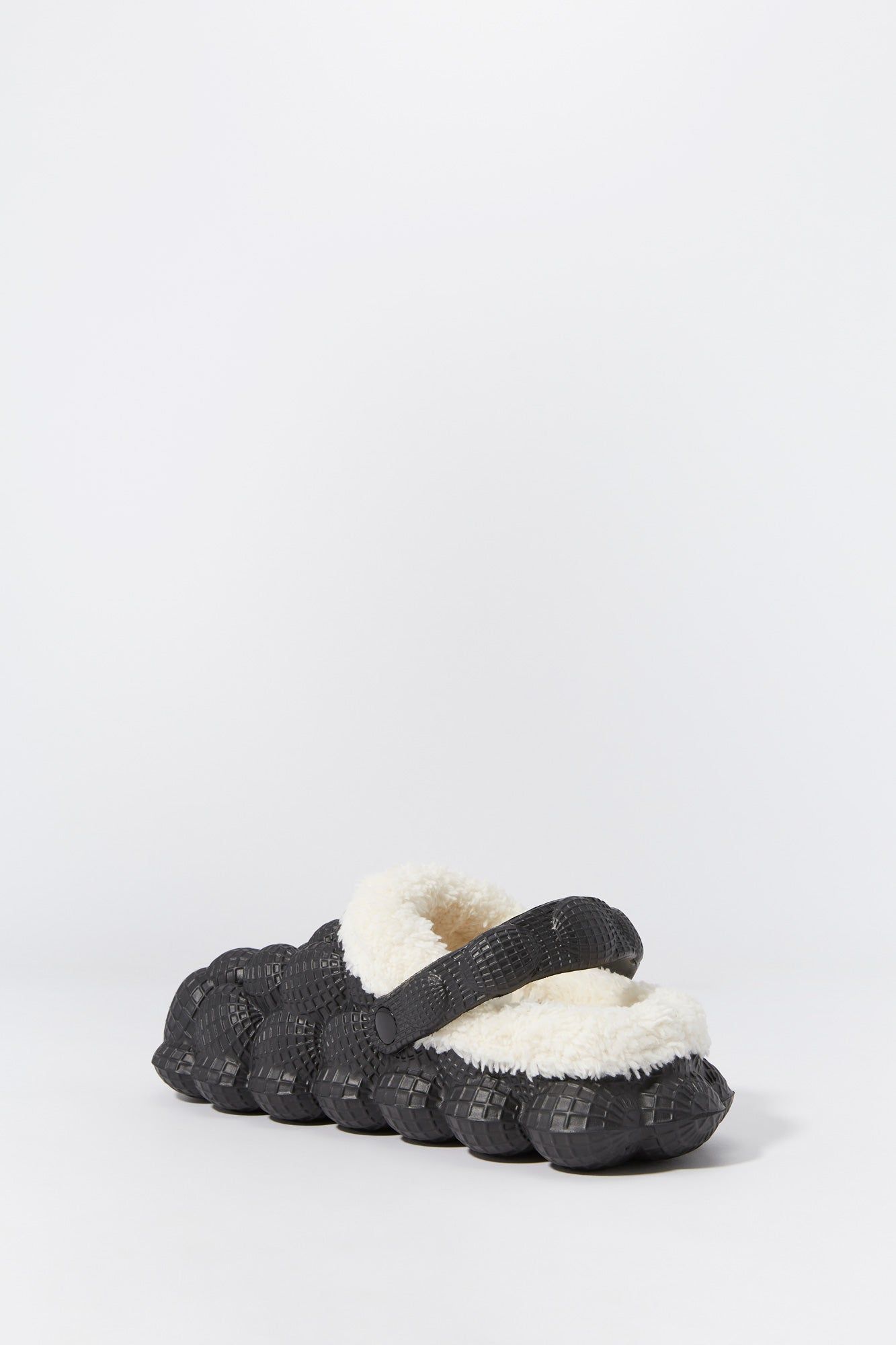 Faux Fur Lined Bubble Slide sold by Charlotte Russe product image thumbnail 4