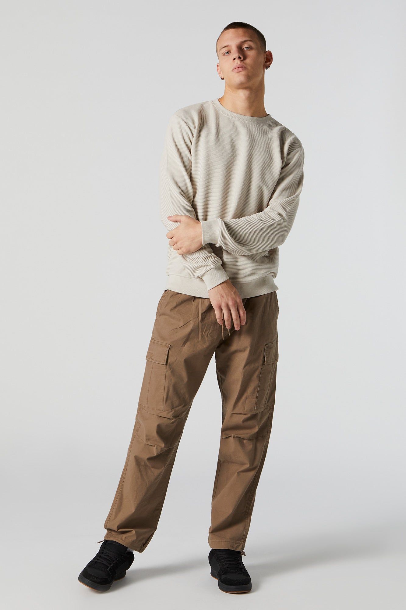 Fleece Sweatshirt sold by Charlotte Russe product image thumbnail 2