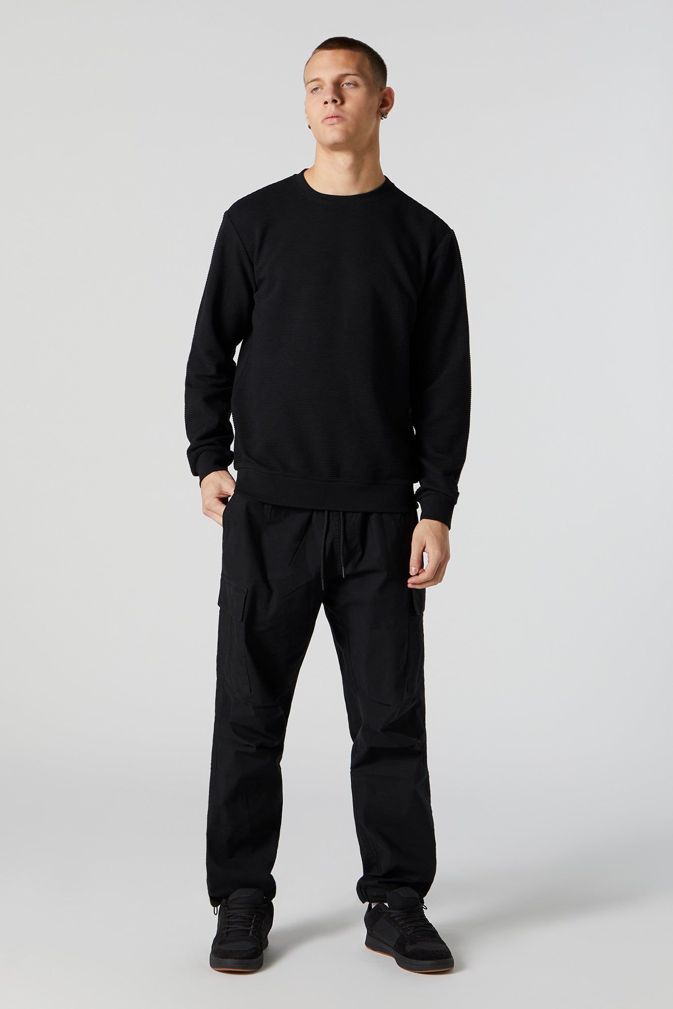 Fleece Sweatshirt sold by Charlotte Russe product image thumbnail 5