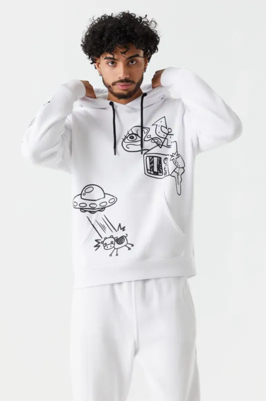 Trouble Maker Graphic Hoodie sold by Charlotte Russe