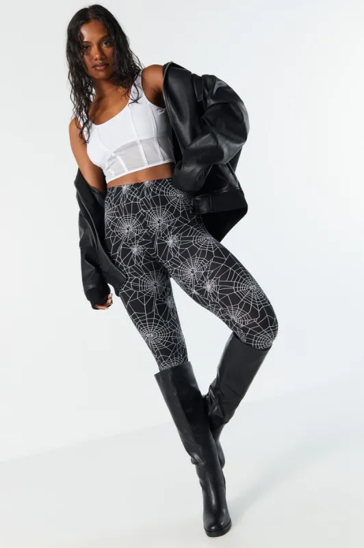 Skeleton Halloween Legging sold by Charlotte Russe