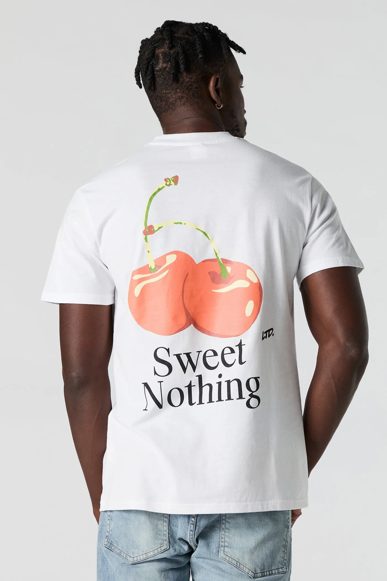 Sweet Nothing Graphic T-Shirt sold by Charlotte Russe